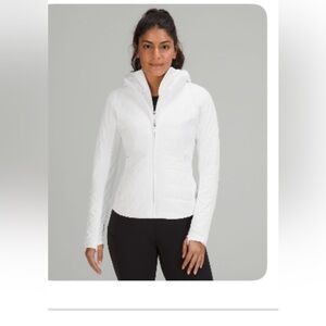 Lululemon Another Mile Jacket/White Sz 4